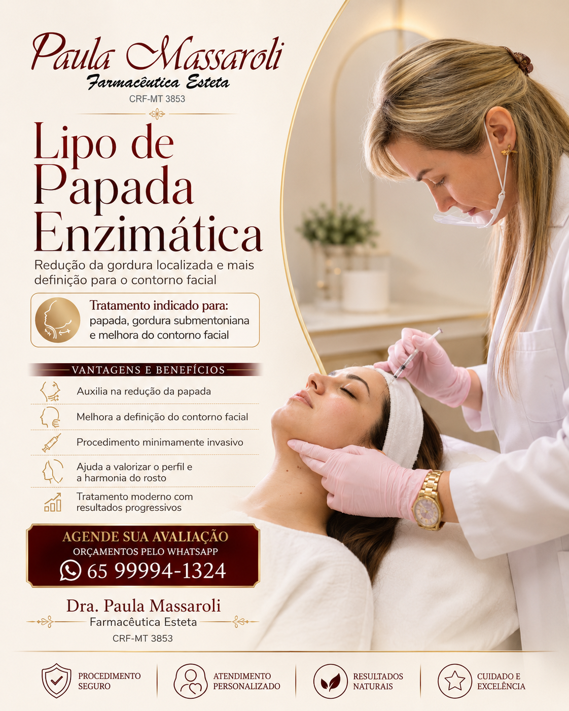 Lipo Enzimática de Papada Cuiabá